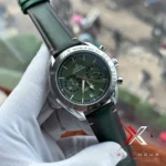 Omega Speedmaster '57 Co-Axial Leather green Watch V2 - Image 4