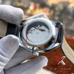 Seiko Prospex Alpinist Automatic black Leather yellow dial Watch - Image 6