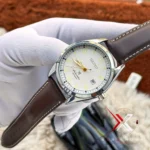 Seiko Prospex Alpinist Automatic brown Leather white dial Watch - Image 3