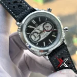 Breitling Top Time Zorro Perforated black Strap black dial Watch - Image 2