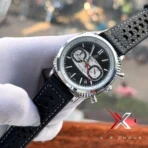 Breitling Top Time Zorro Perforated black Strap black dial Watch - Image 6