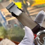 King Seiko Automatic brown dial brown Leather Men's Watch | - Image 7