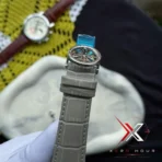 Patek Inspired Plain Chronograph Watch – Premium Design | 2A ( Grey ) - Image 4