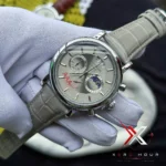 Patek Inspired Plain Chronograph Watch – Premium Design | 2A ( Grey ) - Image 3