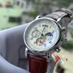 Patek Inspired Tachometer Chronograph Watch – Premium Design | 2A ( Brown ) - Image 3
