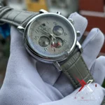 Patek Inspired Tachometer Chronograph Watch – Premium Design | 2A ( Grey )