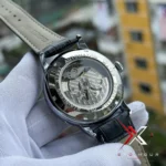 Patek Inspired Skeleton High End Watch – Premium Design | Automatic Black Silver - Image 2