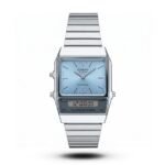 CASIO VINTAGE AQ-800 ANALOG-DIGITAL BLUE