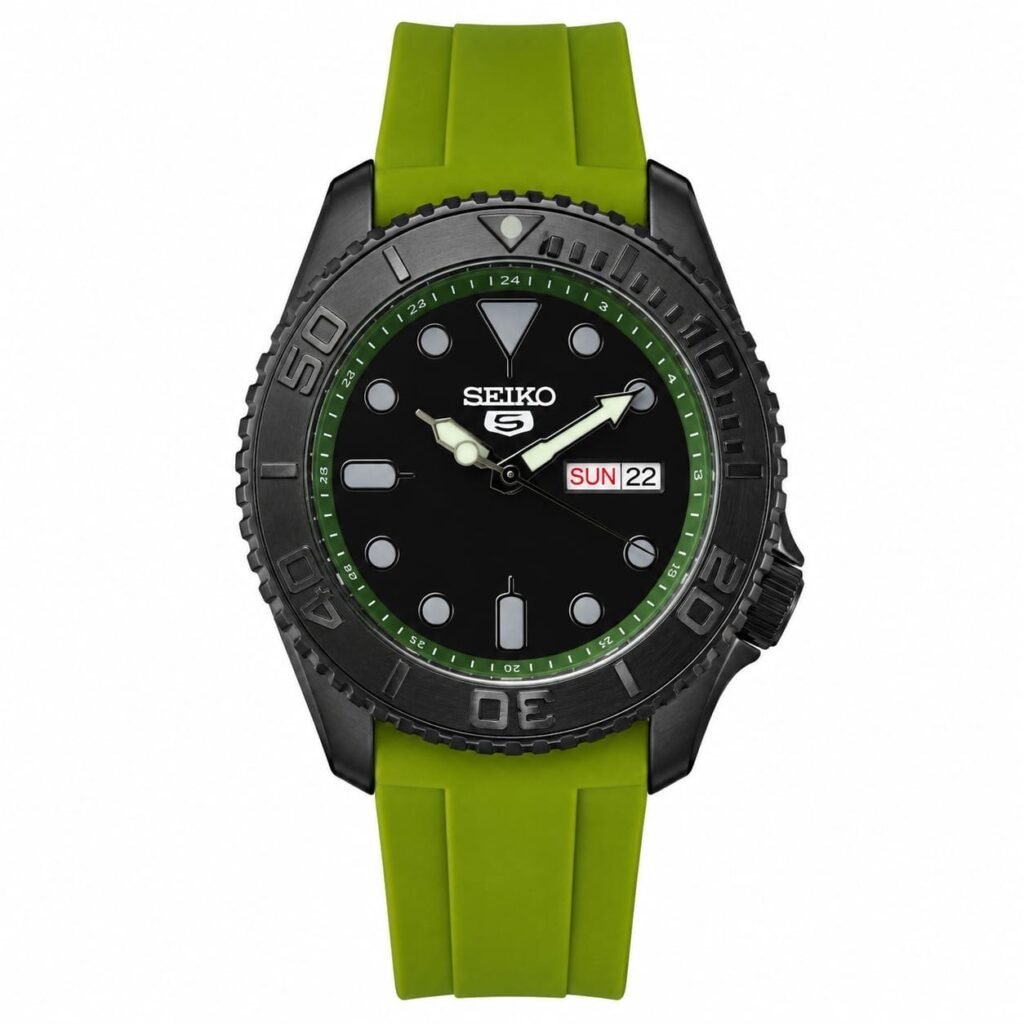 Seiko Rotor Sport Olive Green Edition