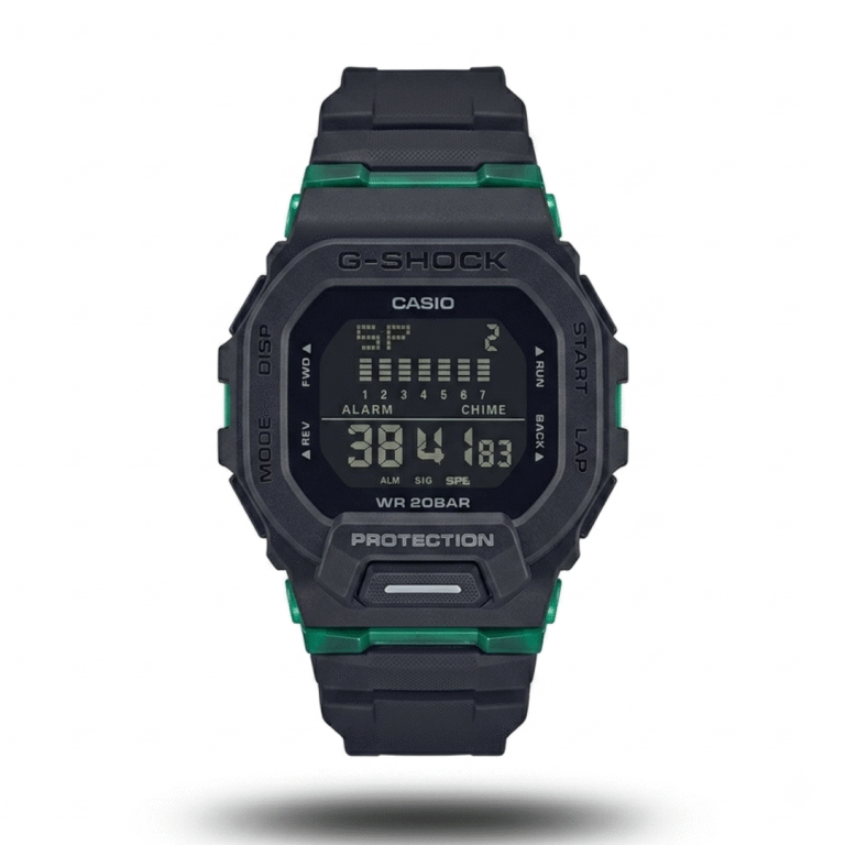 Casio Style G Shock G Squad Gbd 200 Black And Green Edition