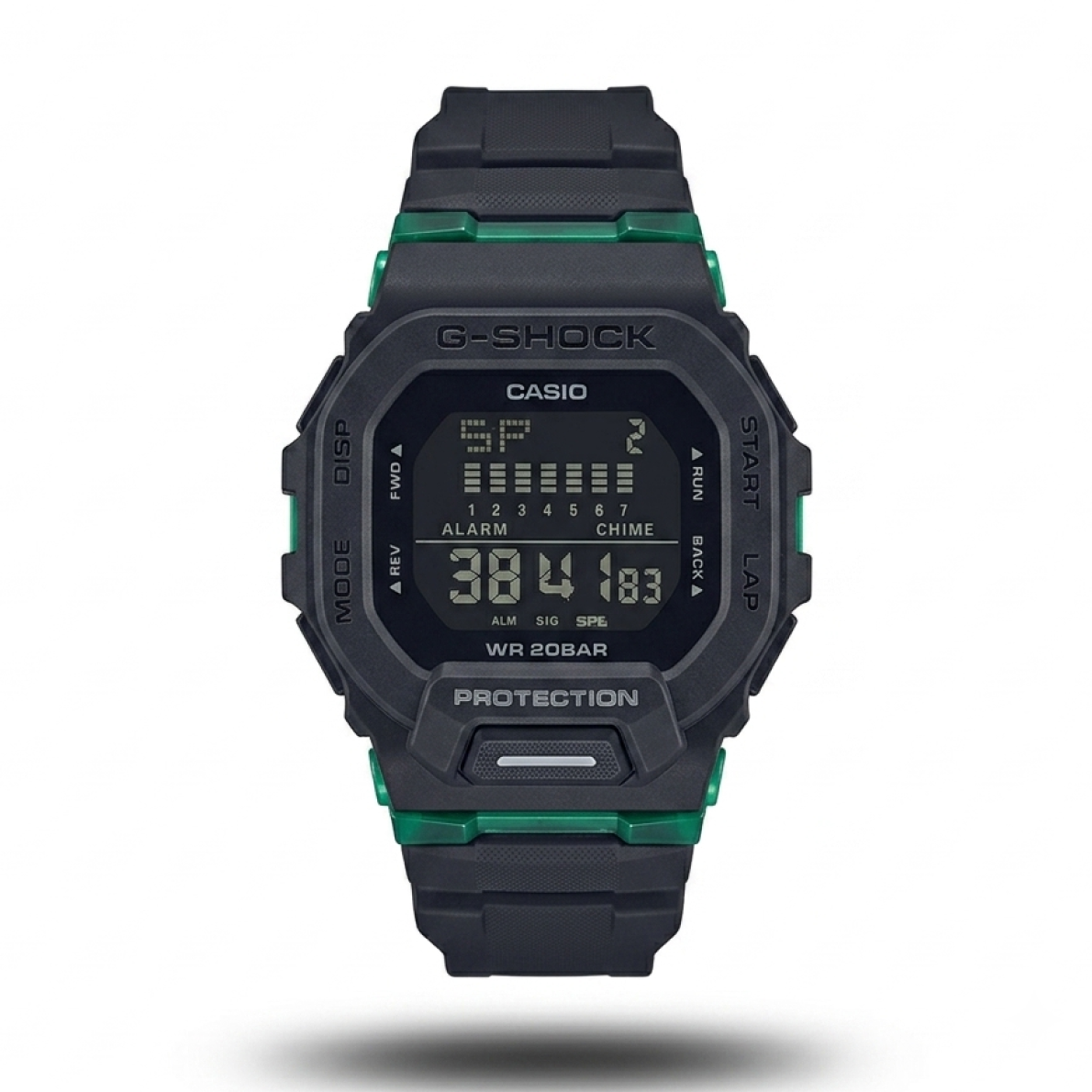 original-14.png Casio Style G Shock G Squad Gbd 200 Black And Green Edition