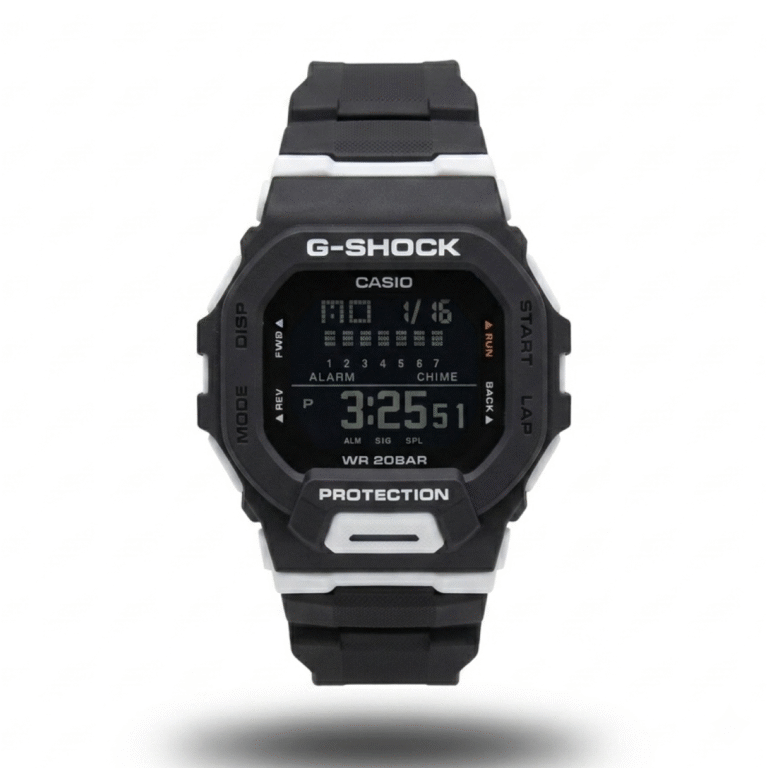 Casio Style G Shock G Squad Gbd 200 Black And White Edition