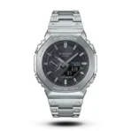 Casio G-Shock Full Metal silver case black dial black digit Watch | Semi AAA Grade Inspired