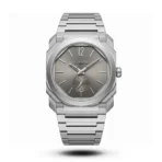 Bvlgari Octo Finissimo Small Seconds Matte Alloy grey dial Watch | AA Grade Inspired