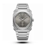 Bvlgari Octo Finissimo Small Seconds Matte Alloy grey dial Watch | AA Grade Inspired