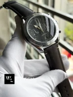 Omega Speedmaster '57 black Leather Watch | AA Grade Inspired
