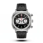 Breitling Top Time Zorro Perforated black Strap black dial Watch