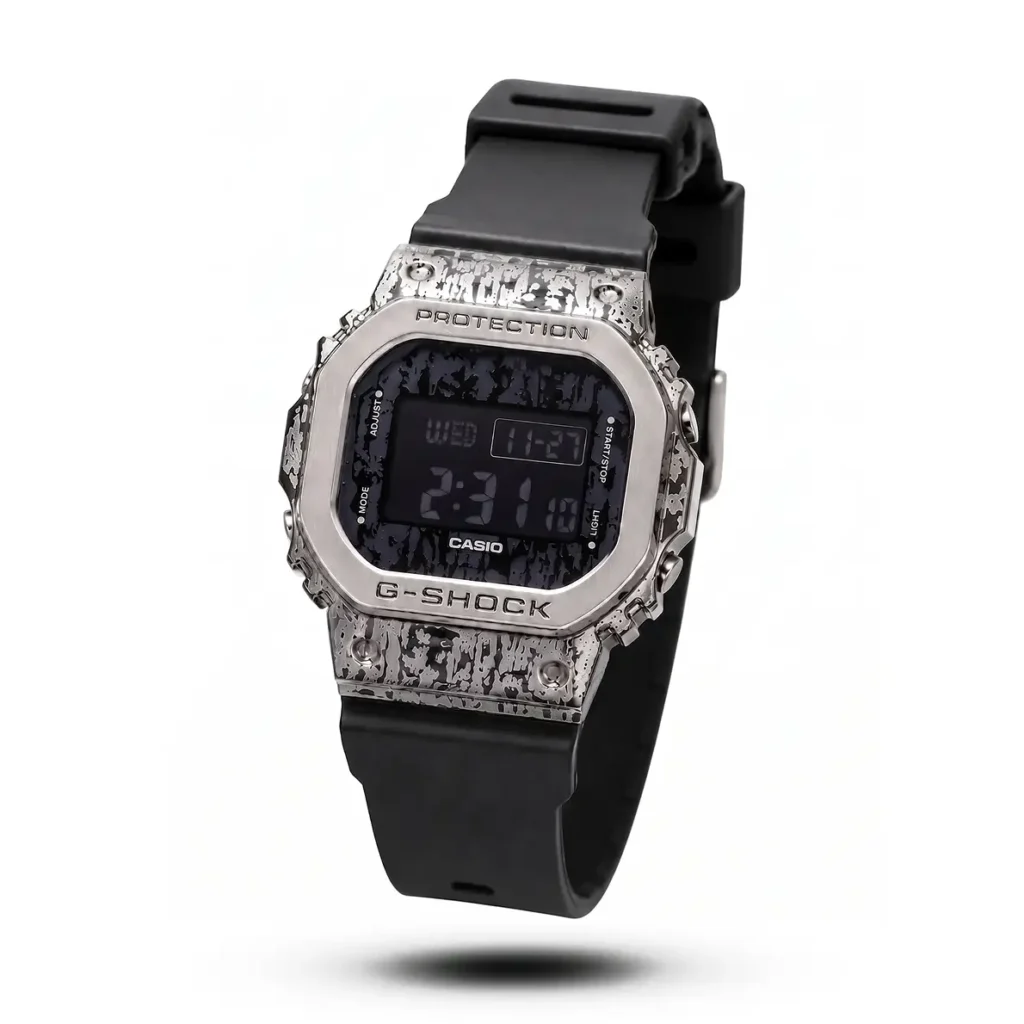 Casio G-Shock Metal Digital black Silicone Strap camouflage case Watch | Semi AAA Grade Inspired
