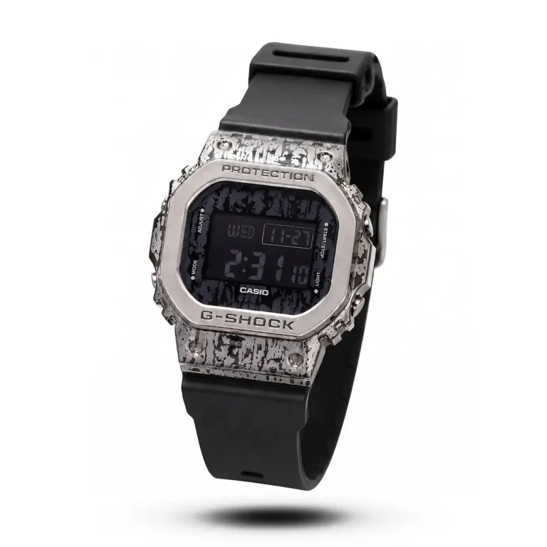 Casio G-Shock Metal Digital black Silicone Strap camouflage case Watch | Semi AAA Grade Inspired
