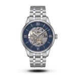 Tissot Chemin des Tourelles Skeleton Steel blue dial Watch