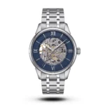 Tissot Chemin des Tourelles Skeleton Steel blue dial Watch