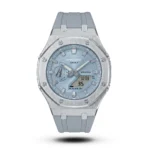 G-Shock GA-2100 Metal Bezel grey Silicone Strap Watch | Semi AAA Grade Inspired