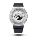 G-Shock GMB-2100 Metal Bezel Silicone Strap white DIal Watch | Semi AAA Grade Inspired