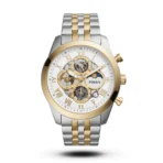 Fossil Grant Skeleton Sun & Moon Two-Tone Alloy Watch | AA Grade Inspired