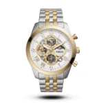 Fossil Grant Skeleton Sun & Moon Two-Tone Alloy Watch | AA Grade Inspired