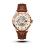 Patek Philippe Skeleton Roman brown Leather rose gold tone Watch | AA Grade Inspired