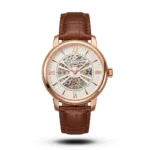 Patek Philippe Skeleton Roman brown Leather rose gold tone Watch | AA Grade Inspired