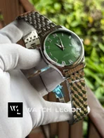 Omega De Ville Prestige Roman green dial Watch | AA Grade Inspired
