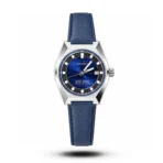 King Seiko Automatic blue dial blue Leather Men's Watch | AA Grade Inspired