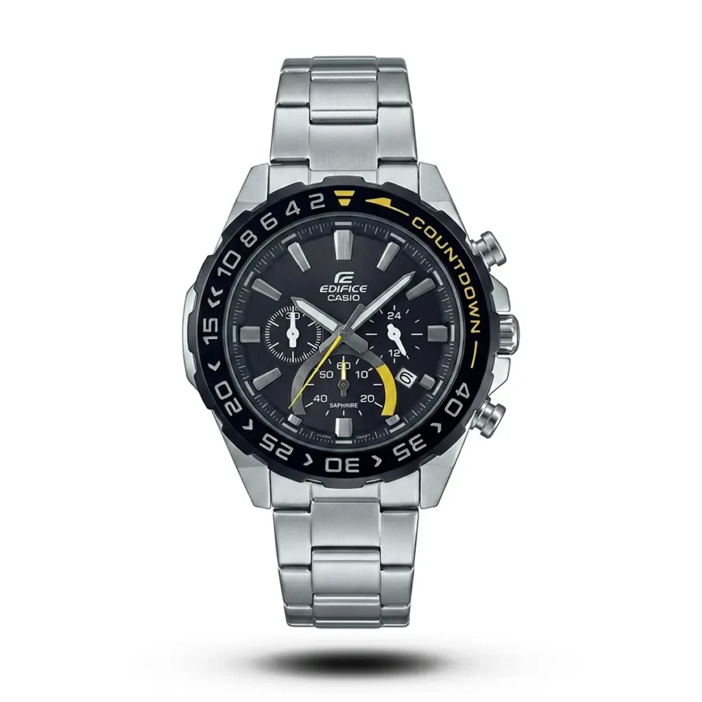 Casio Edifice Countdown Bezel Chrono Steel Watch | AA Grade Inspired