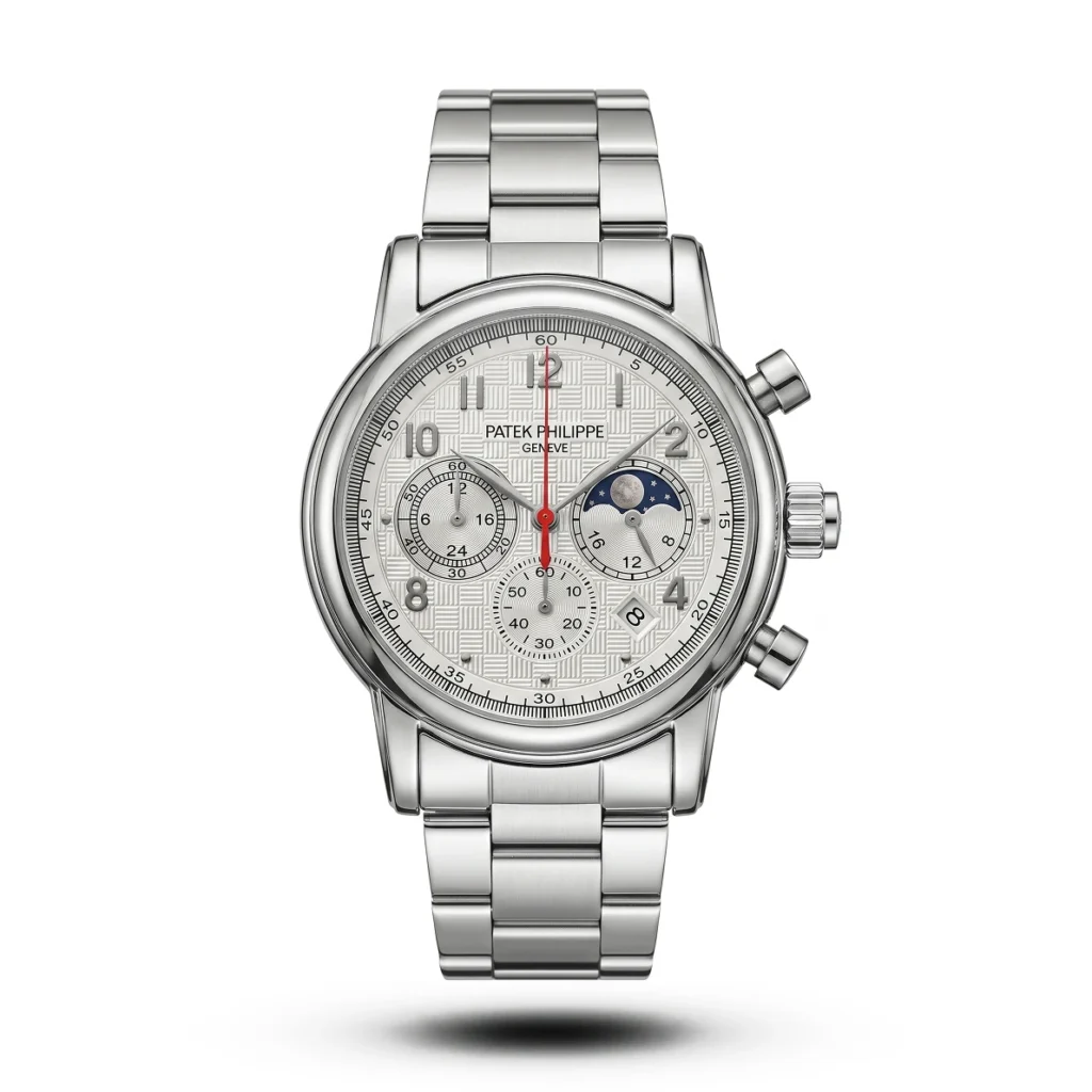 Patek Philippe Moon Phase Chrono white dial Watch | AA Grade Inspired