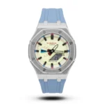 G-Shock GA-2100 Metal Bezel tiffany Silicone Strap Watch | Semi AAA Grade Inspired