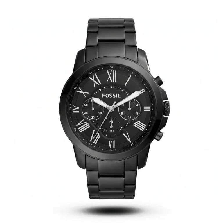 Fossil Grant Chronograph black tone black dial Watch | AA Grade Inspired
