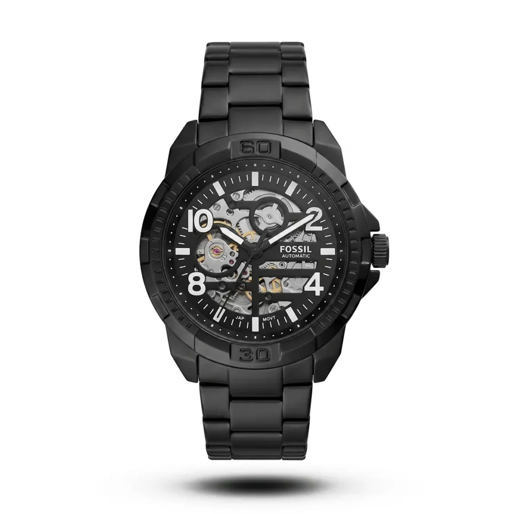Fossil Machine Automatic Skeleton full black watch | AA Grade Inspired