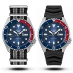 Seiko 5 Sports SKX pepsi Dial Diver Rubber Strap with free nato | AA Grade Inspired