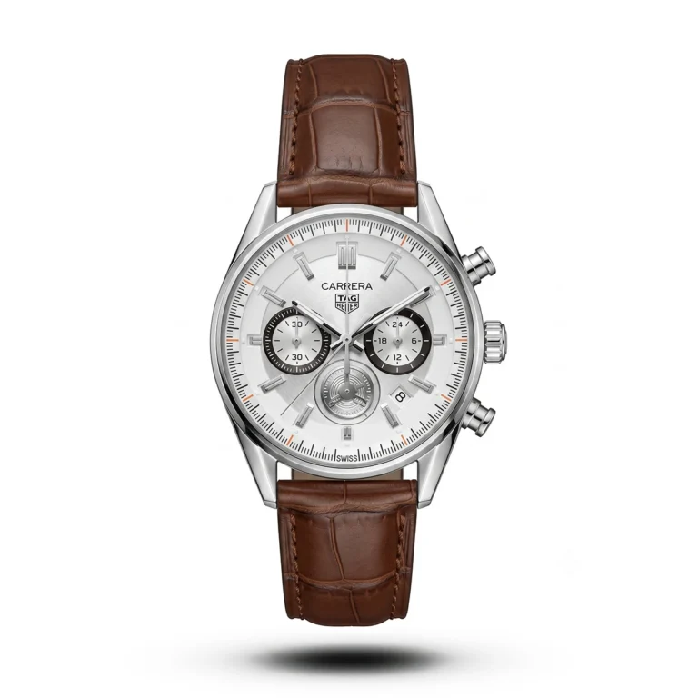 TAG Heuer Carrera Chrono brown Leather brown dial Watch | AA Grade Inspired