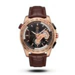 TAG Heuer Grand Carrera Calibre 36 Rose Gold Leather Watch | AA Grade Inspired