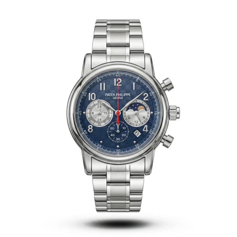 Patek Philippe Moon Phase Chrono blue dial Watch | AA Grade Inspired