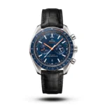 Omega Pilot Edition Black belt blue dial leather