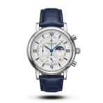 Patek Philippe spider dial blue Leather white dial Watch | AA Grade Inspired