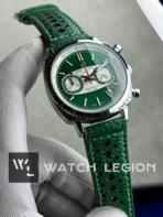 Breitling Top Time Zorro Perforated green Strap green dial Watch | AA Grade Inspired