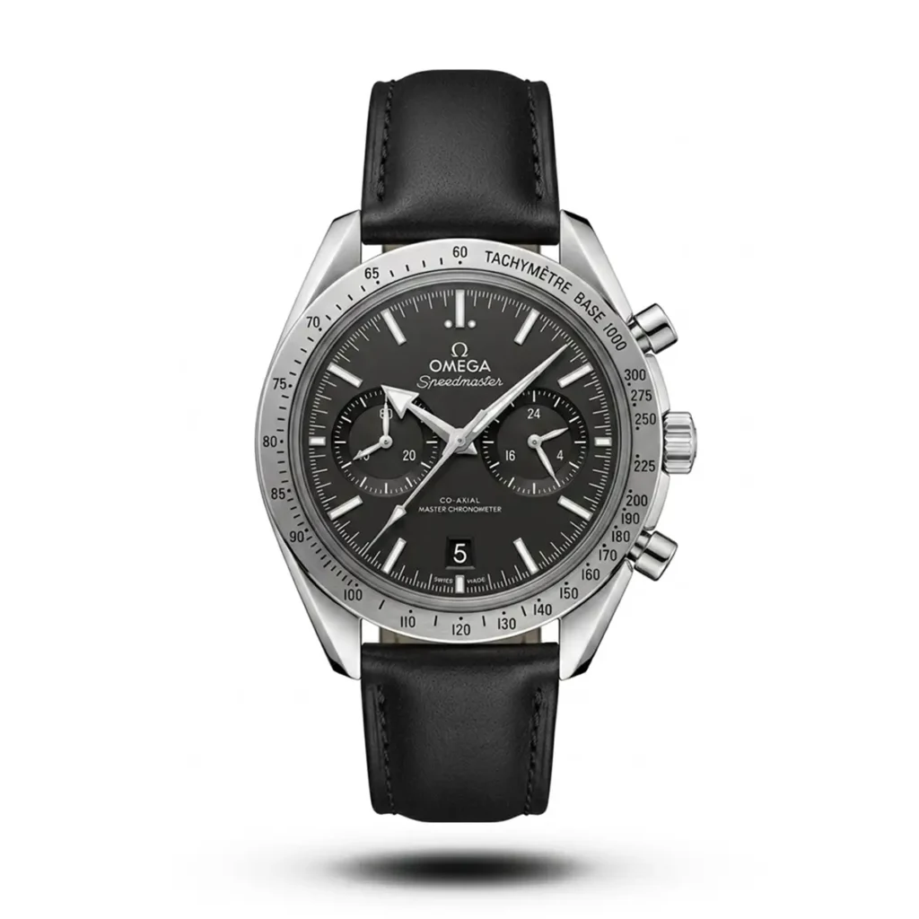 Omega Speedmaster '57 black Leather Watch | AA Grade Inspired
