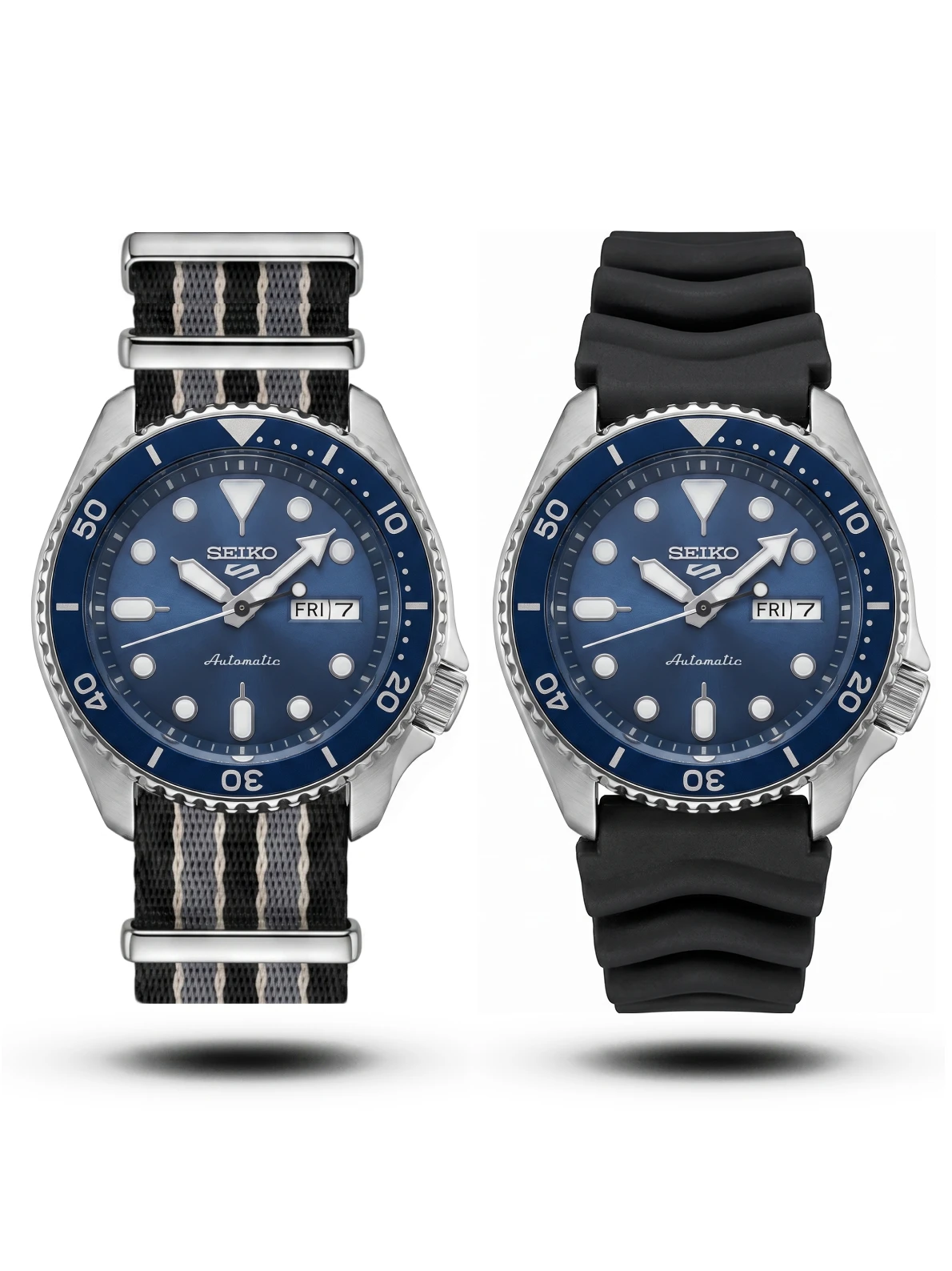 product-bbe7826e-51be-4ea9-9e07-acb2f326c732.webp Seiko 5 Sports SKX blue Dial Diver Rubber Strap with free nato | AA Grade Inspired