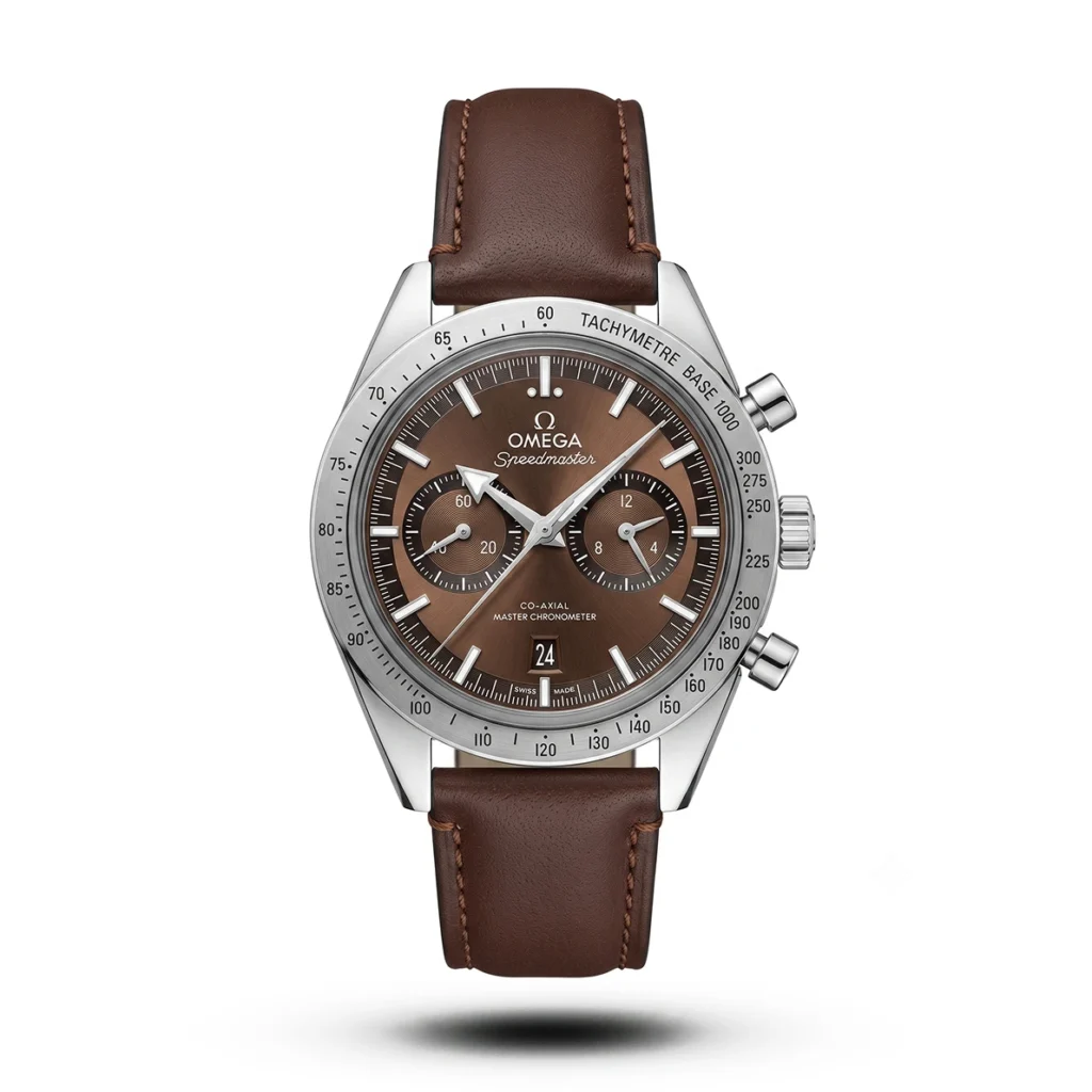 Omega Speedmaster '57 brown Leather Strap Men's Watch | AA Grade Inspired