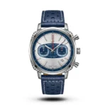 Breitling Top Time Zorro Perforated blue Strap white dial Watch | AA Grade Inspired