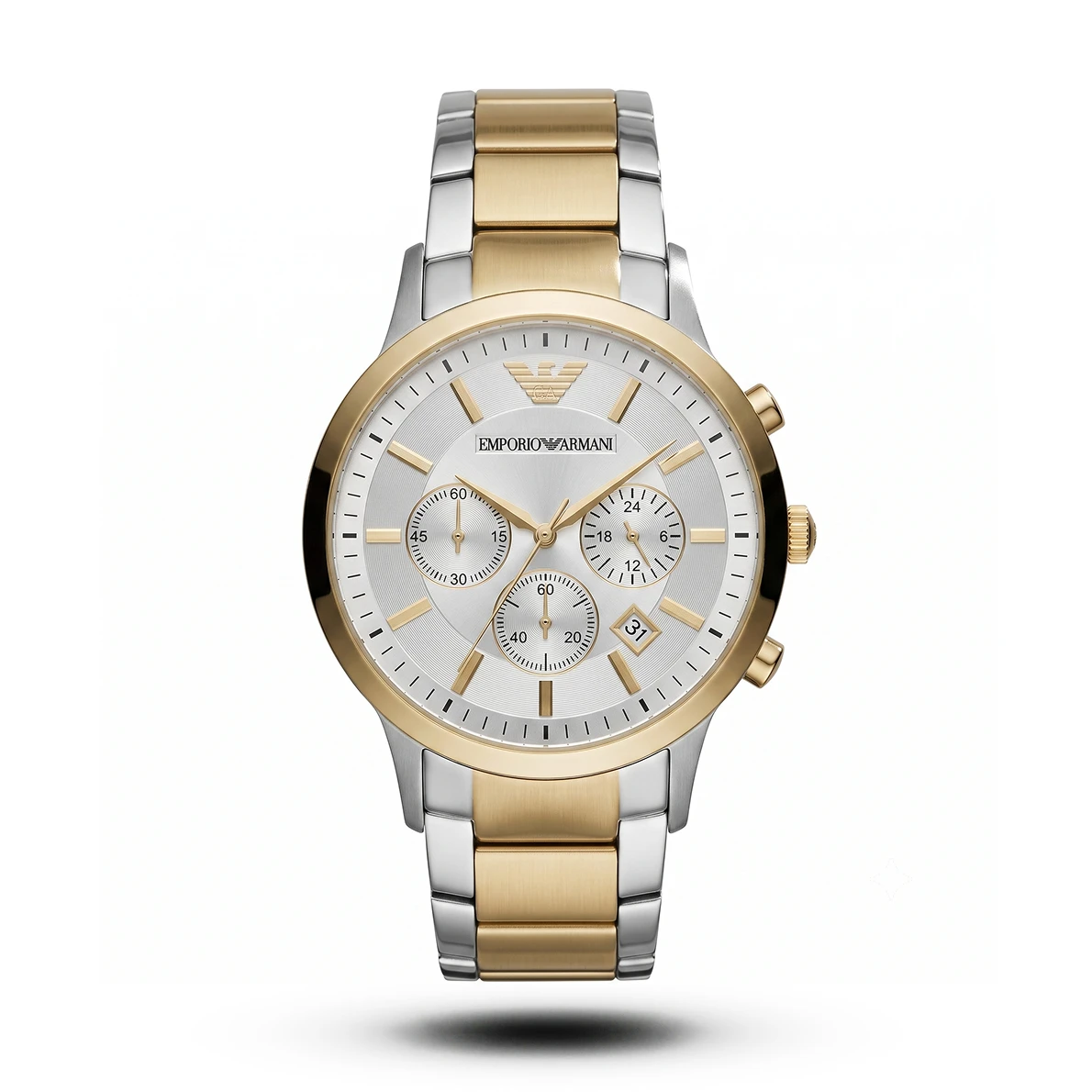 product-e9336181-466d-4b28-b33b-aa5b8dc9621a.webp Emporio Armani Silver Dial Two-Tone Gold Alloy Watch | AA Grade Inspired